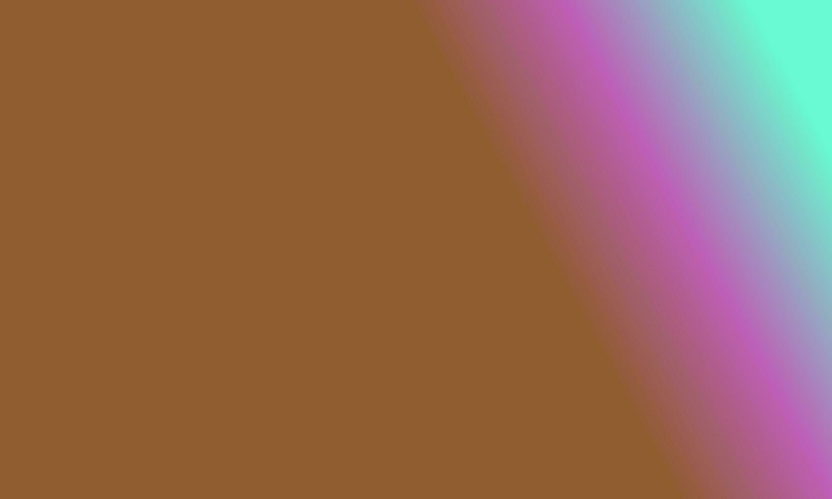 Design simple cyan,brown and pink gradient color illustration background photo