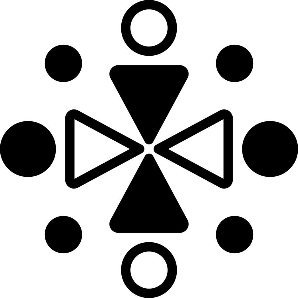 solid icon for ingathering vector