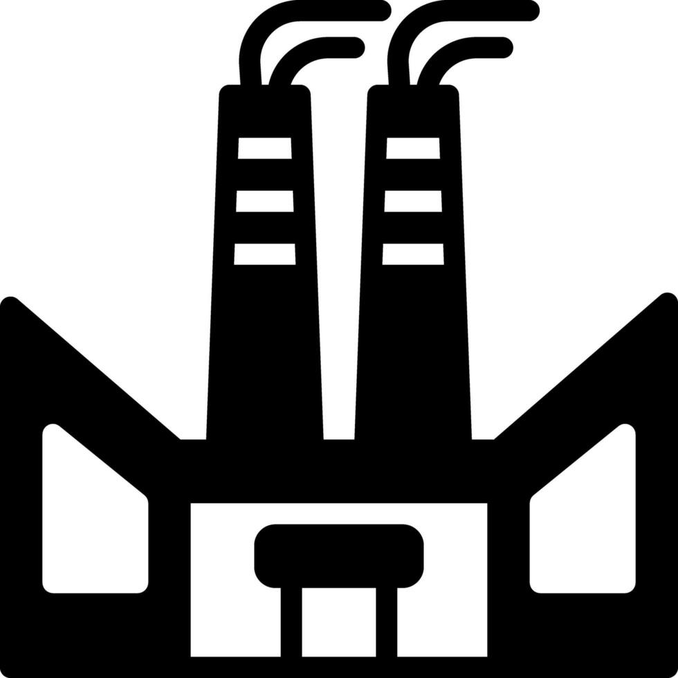 solid icon for factory 24875101 Vector Art at Vecteezy