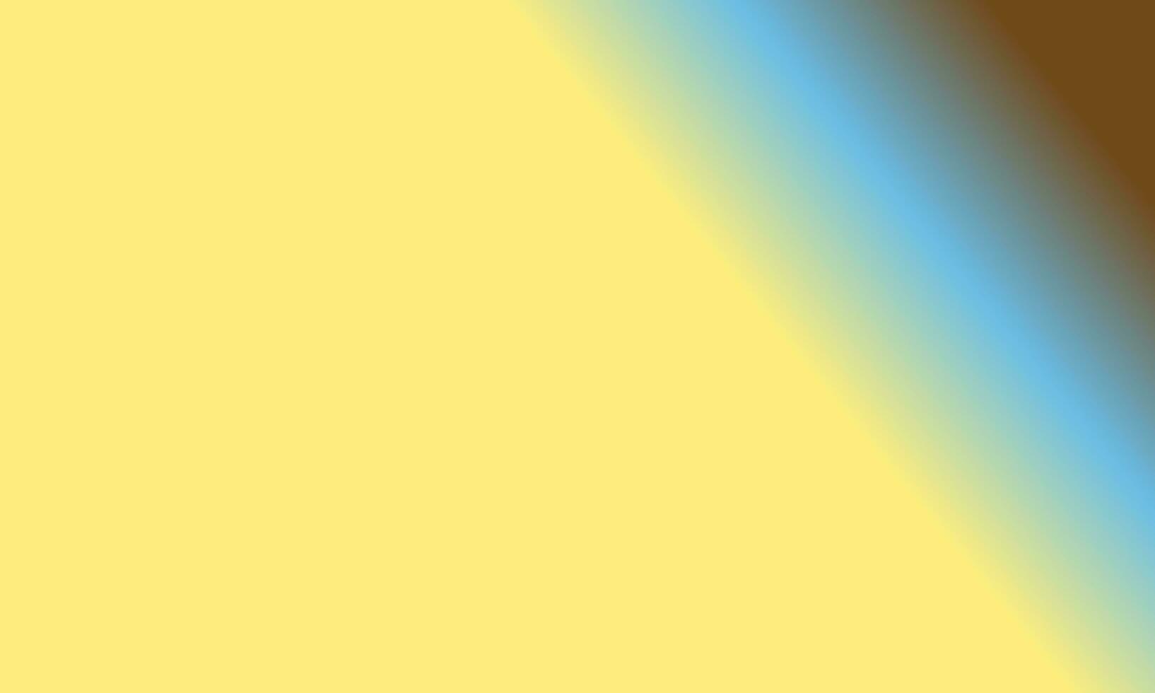 Design simple pastel yellow,blue and brown gradient color illustration background photo