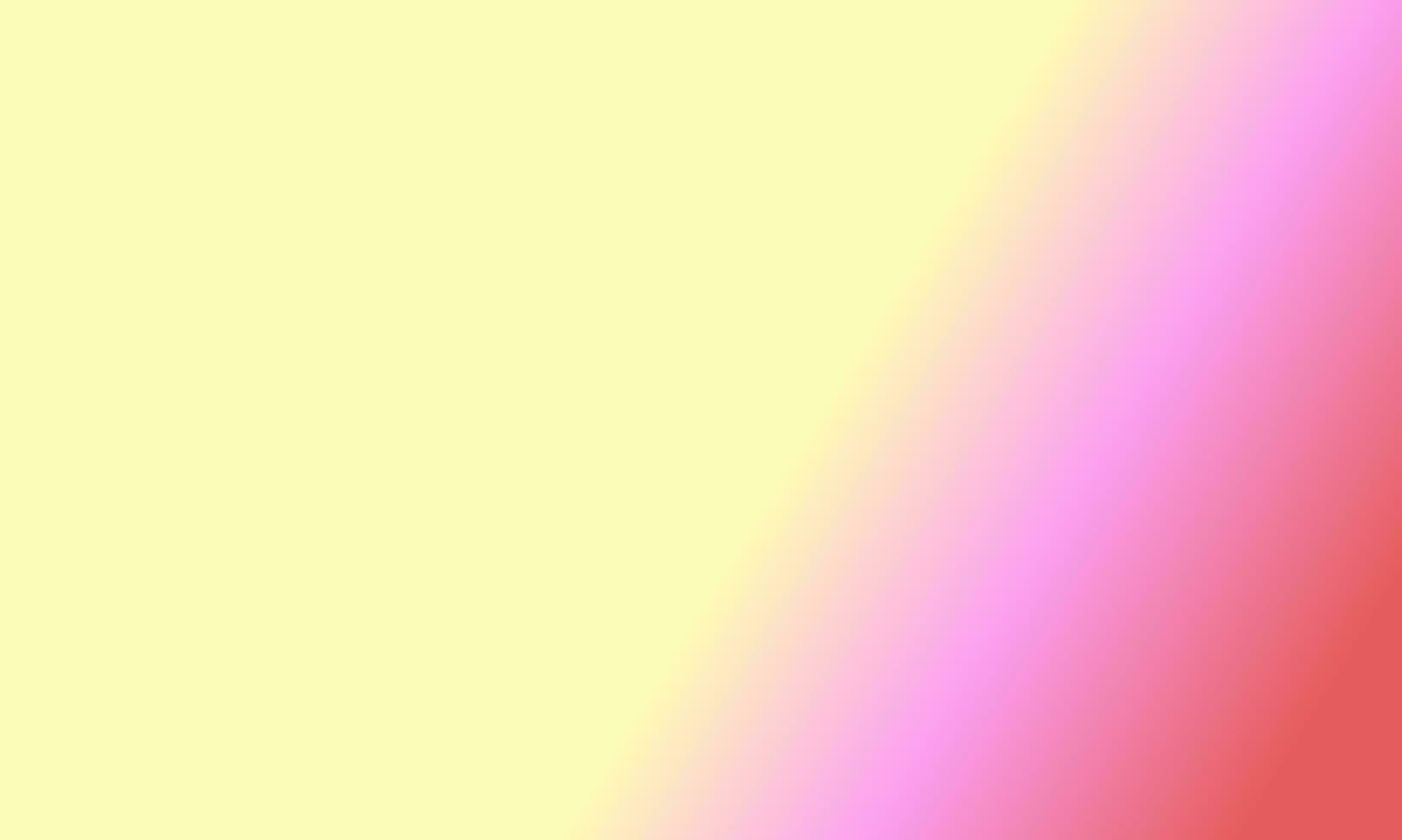 Design simple pastel yellow,red and pink gradient color illustration background photo