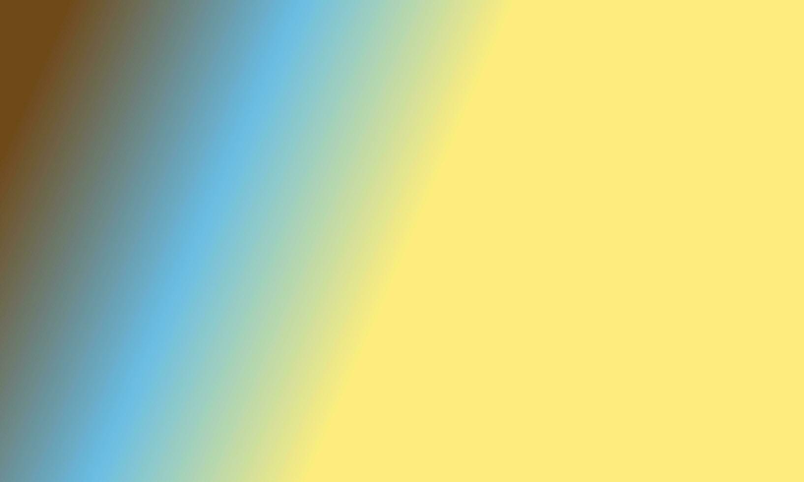 Design simple pastel yellow,blue and brown gradient color illustration background photo