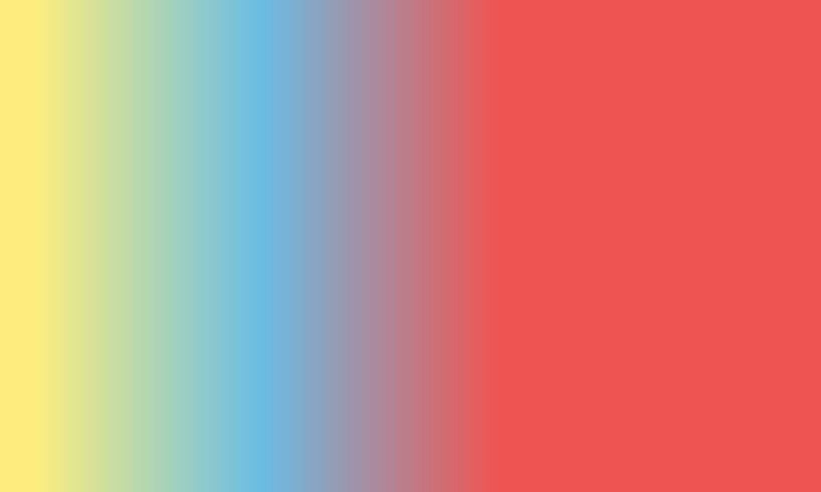 Design simple pastel yellow,blue and red gradient color illustration