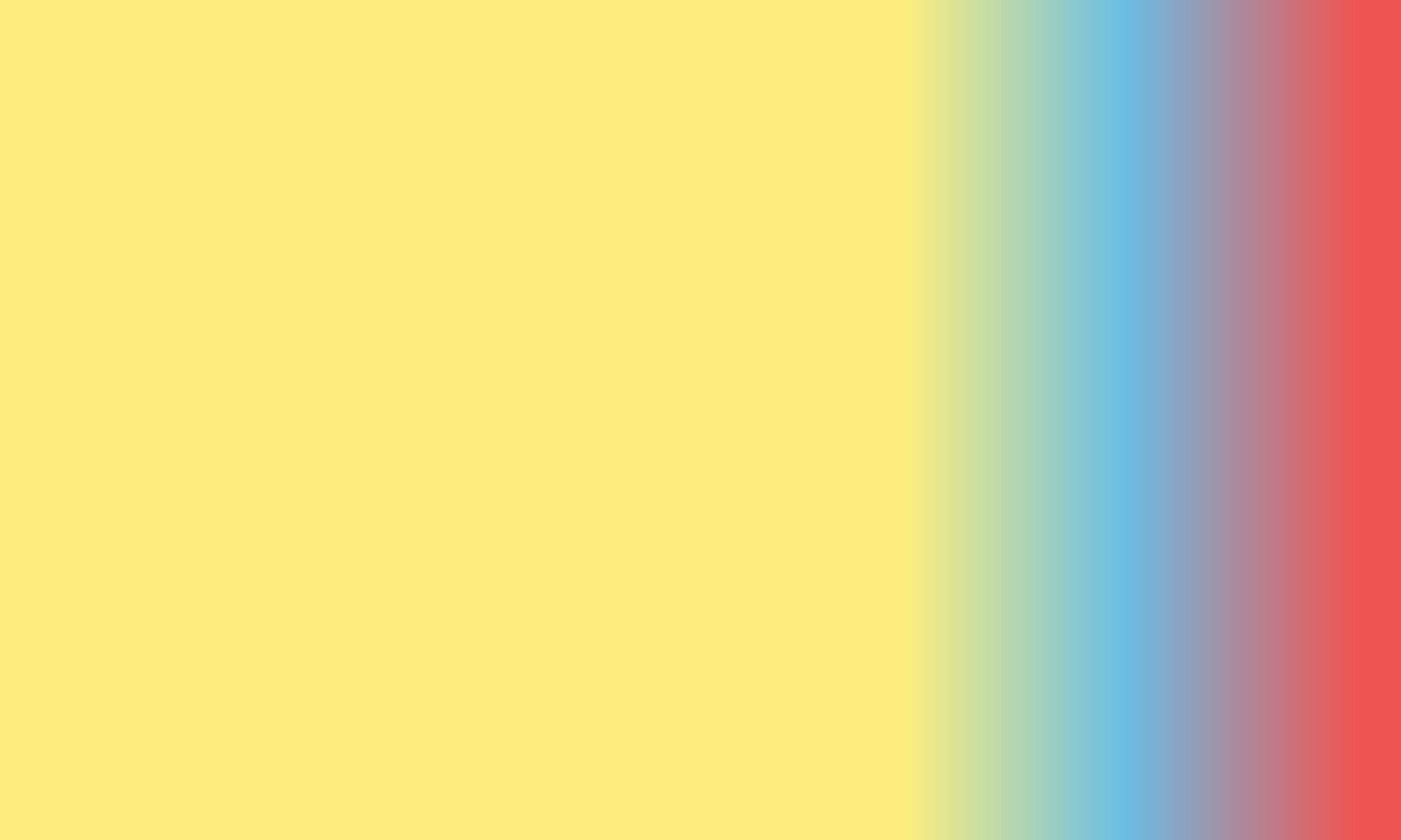 Design simple pastel yellow,blue and red gradient color illustration background photo