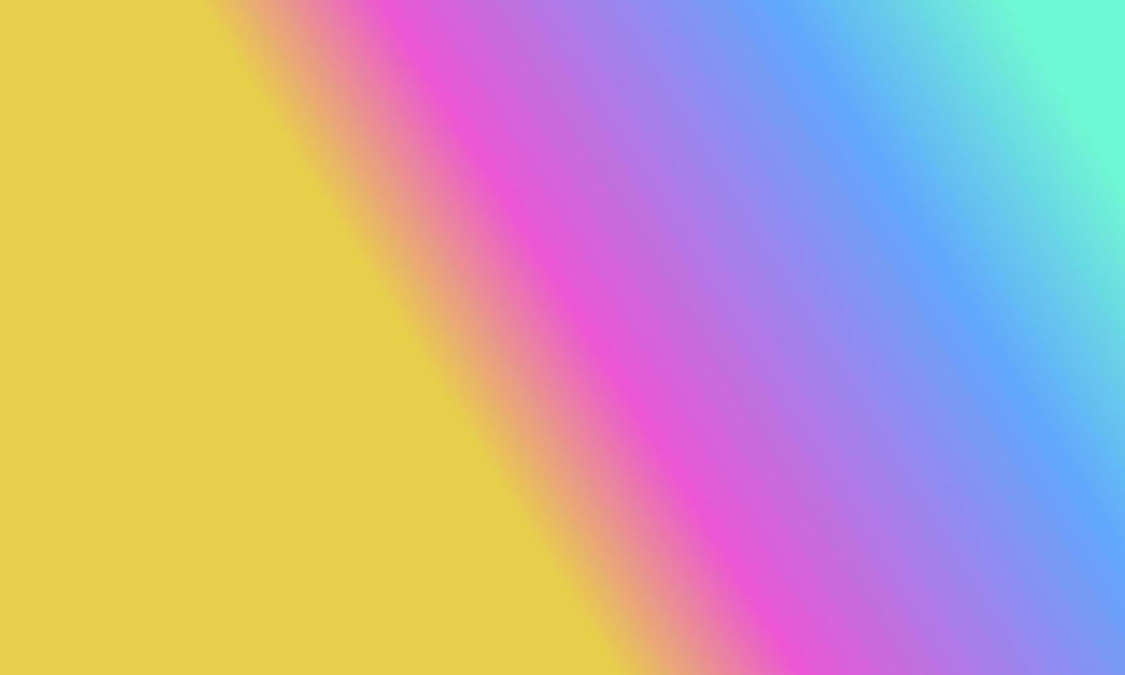 Design simple cyan,blue,yellow and pink gradient color illustration background photo