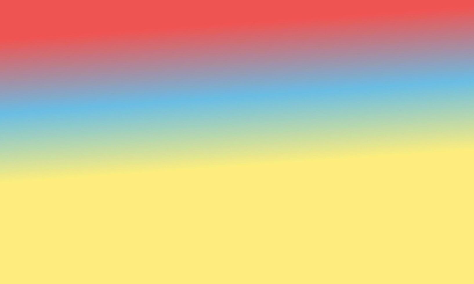 Design simple pastel yellow,blue and red gradient color illustration background photo