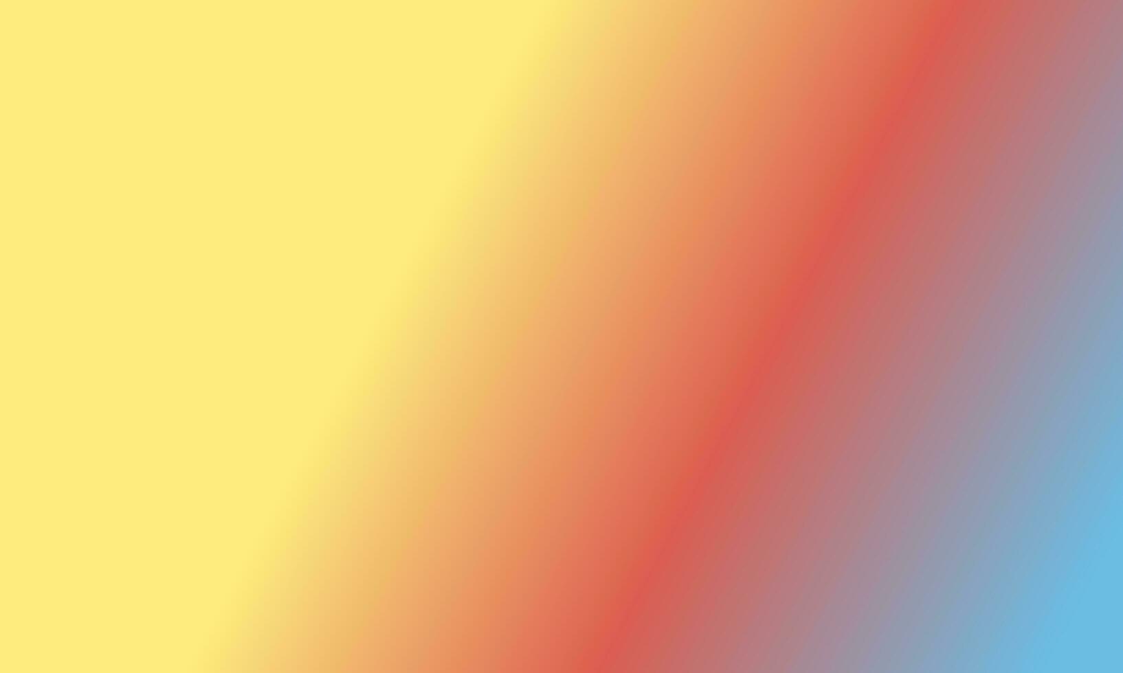 Design simple pastel yellow,blue and red gradient color illustration background photo