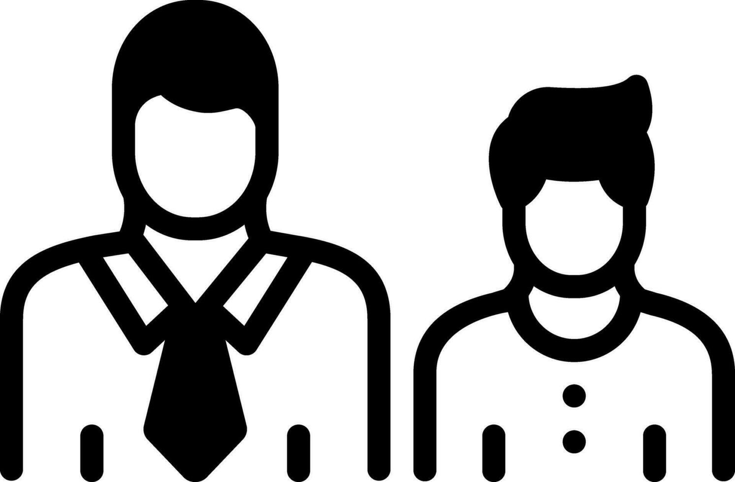 solid icon for younger vector