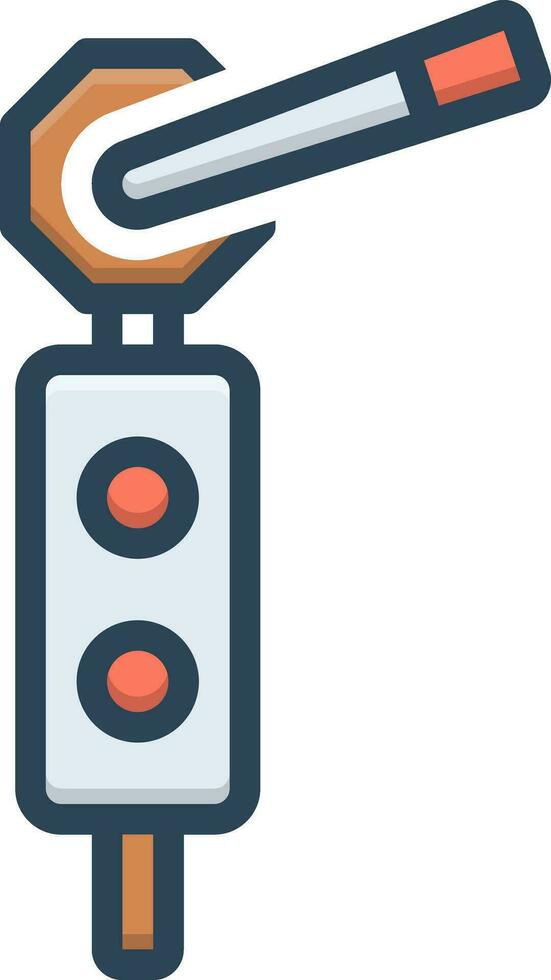 color icon for signal vector