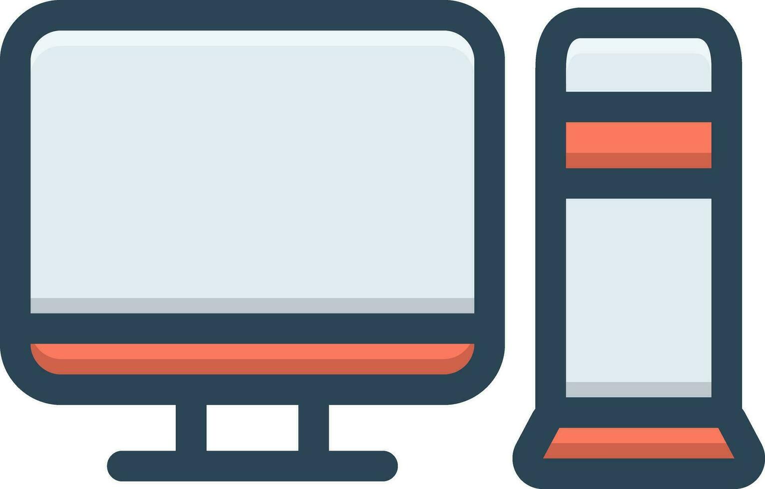 color icon for computer 24877695 Vector Art at Vecteezy