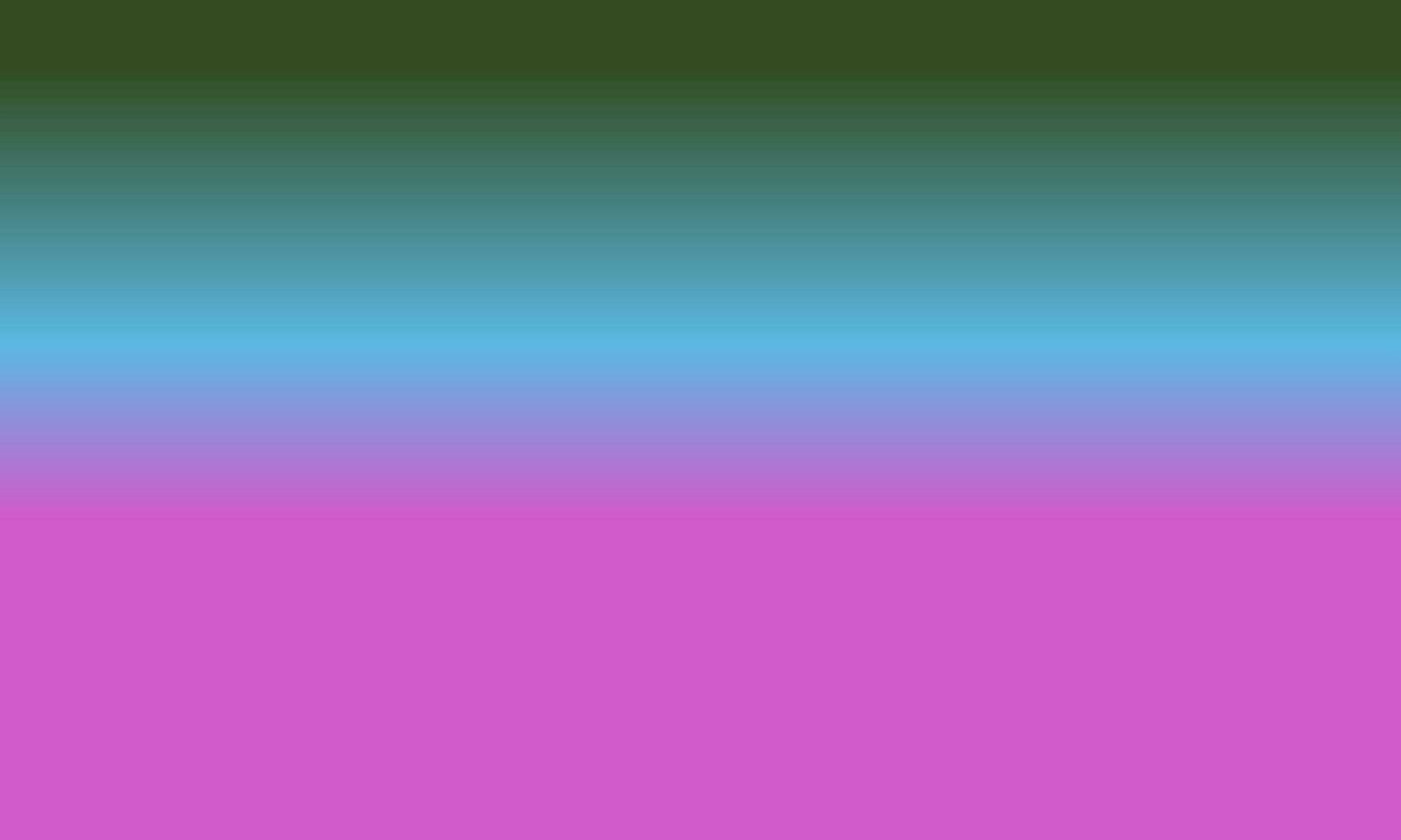 Design simple army green,cyan and pink gradient color illustration