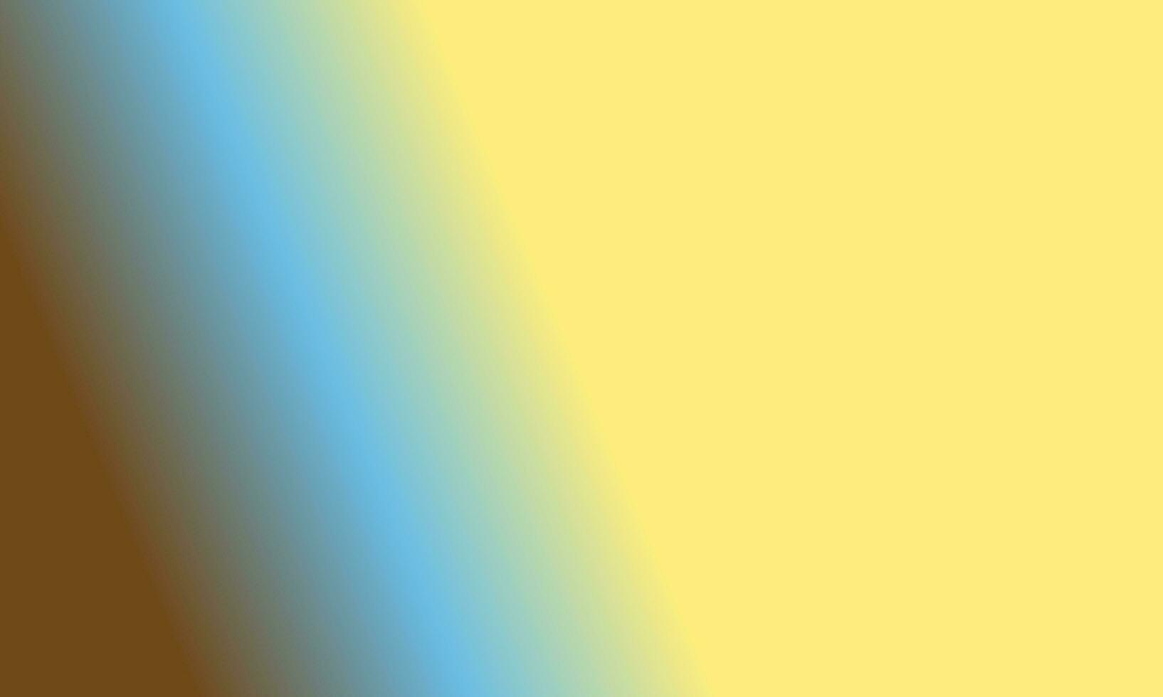 Design simple pastel yellow,blue and brown gradient color illustration background photo