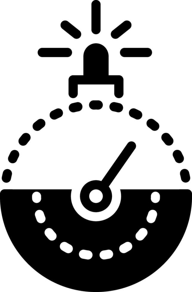 solid icon for risks vector
