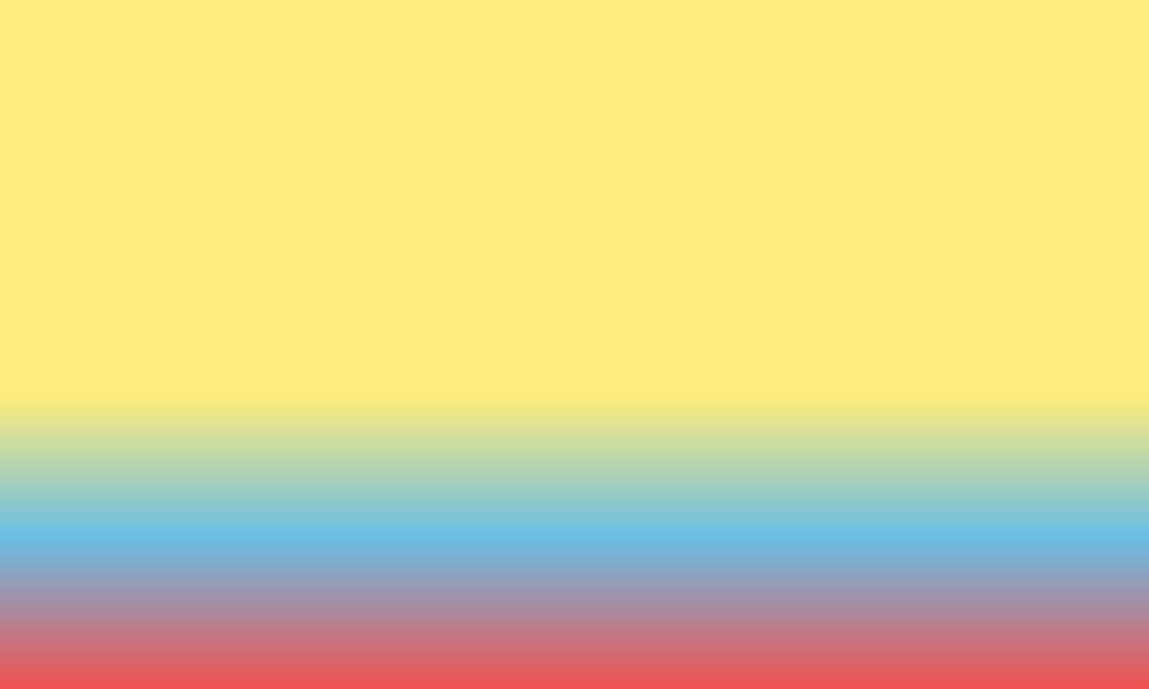 Design simple pastel yellow,blue and red gradient color illustration background photo