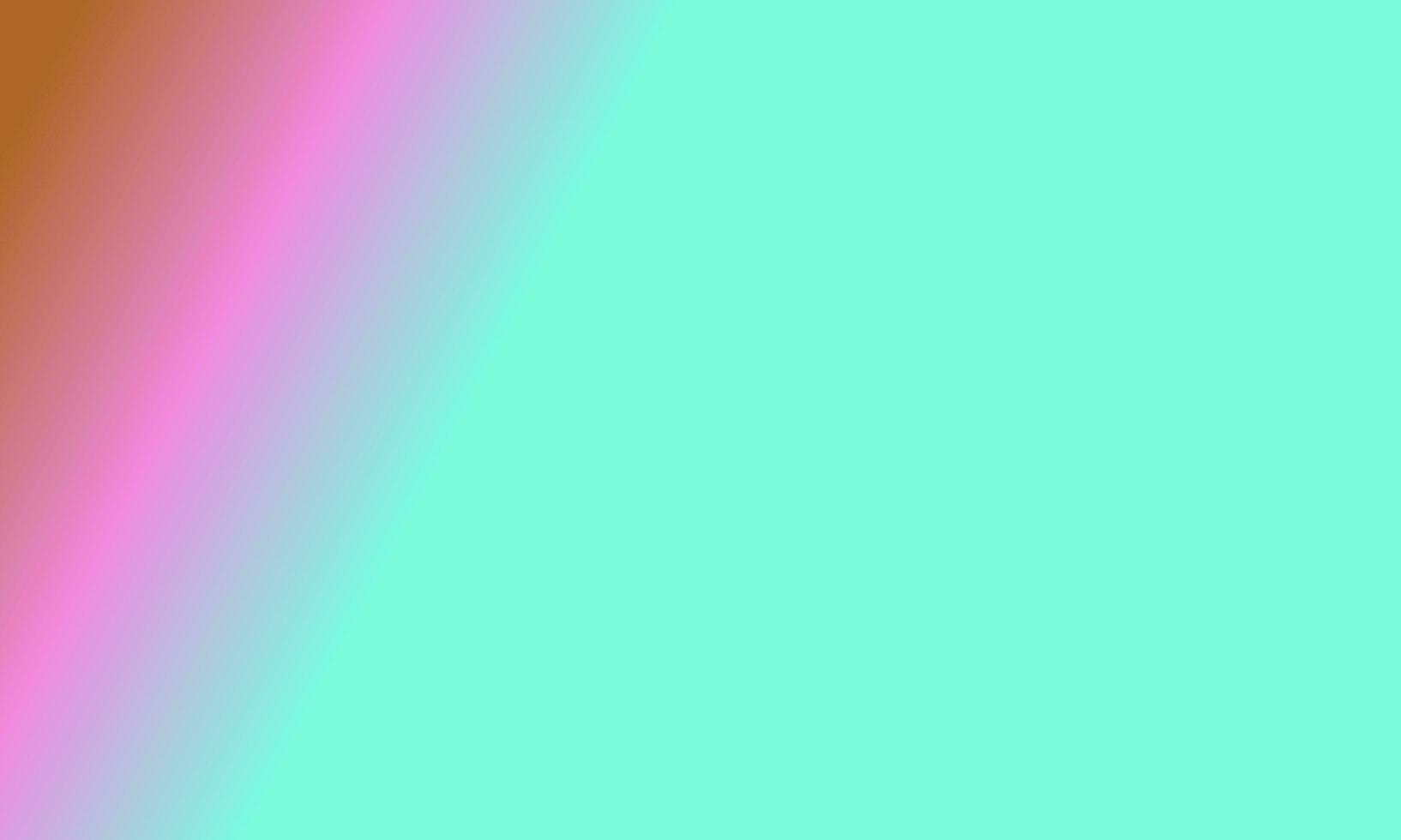 Design simple cyan,brown and pink gradient color illustration background photo
