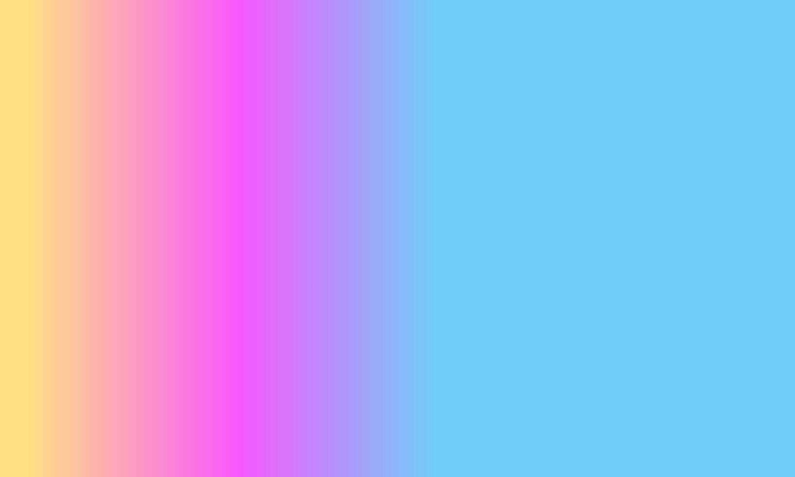 Design simple pink,blue and yellow gradient color illustration background very cool photo