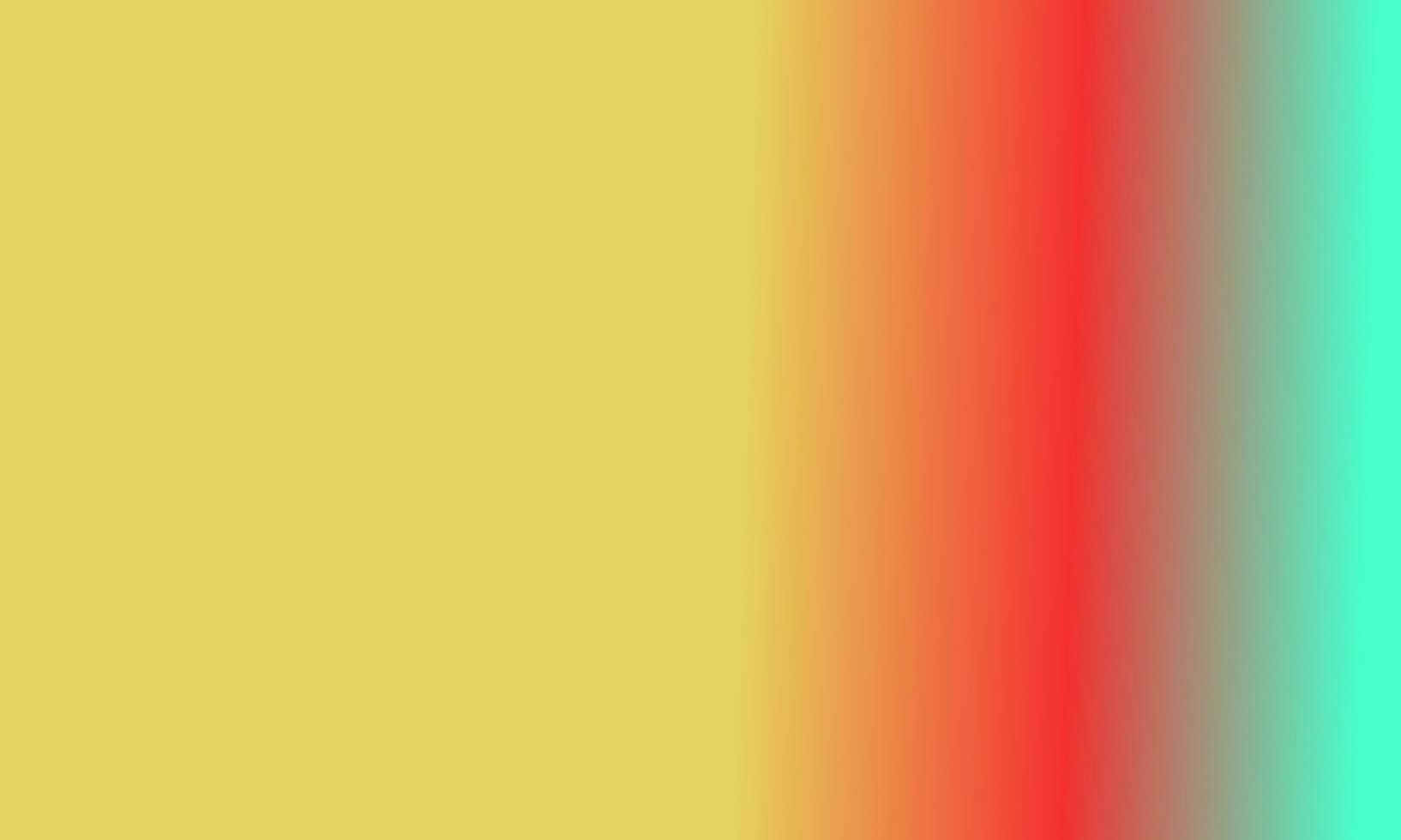 Design simple cyan,red and yellow gradient color illustration background photo