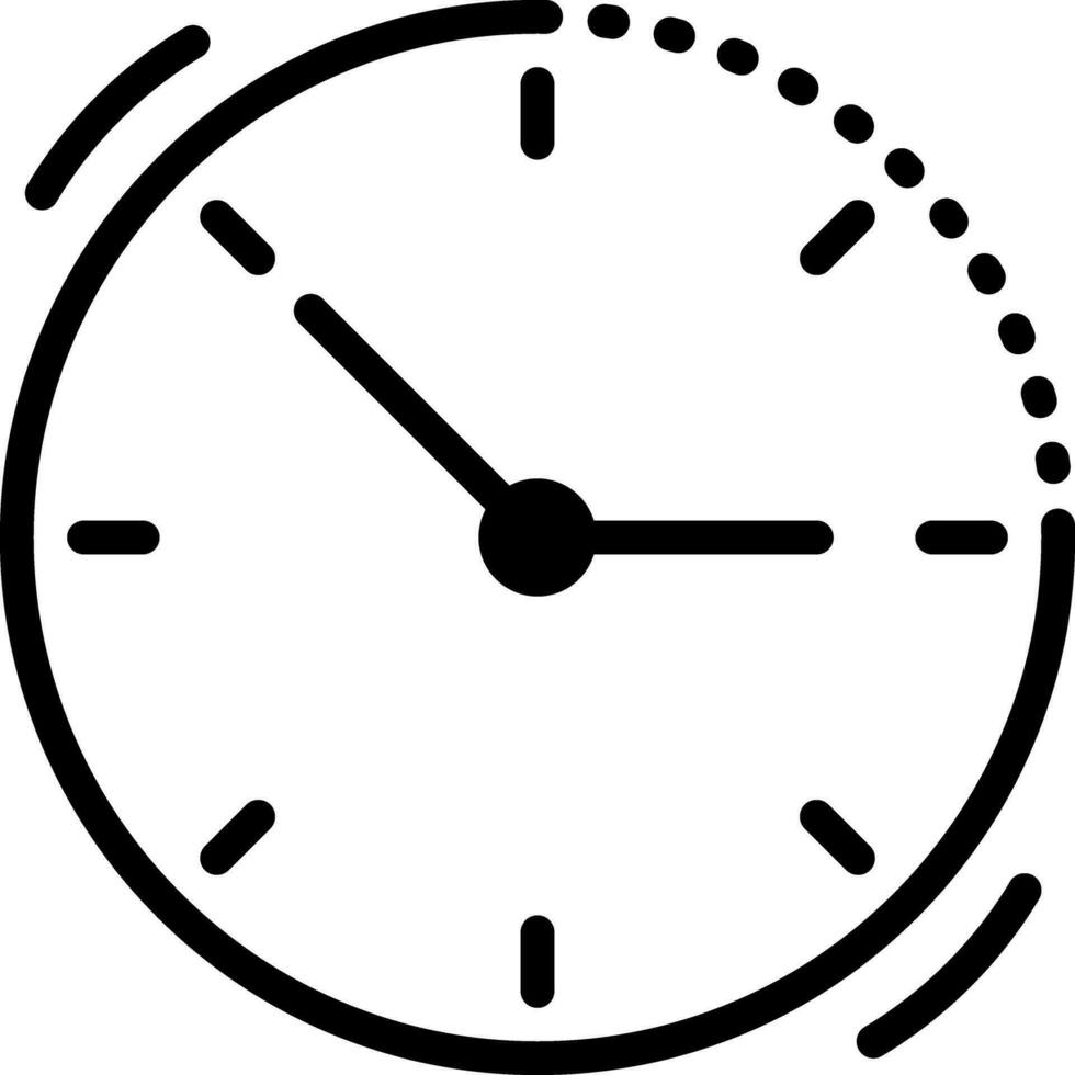 solid icon for elapsed 24879837 Vector Art at Vecteezy