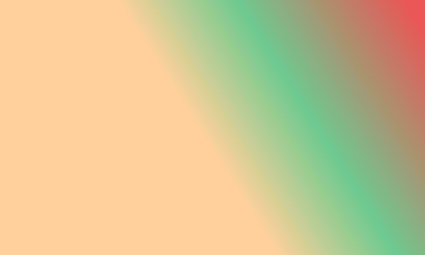 Design simple peach,green and red gradient color illustration background photo