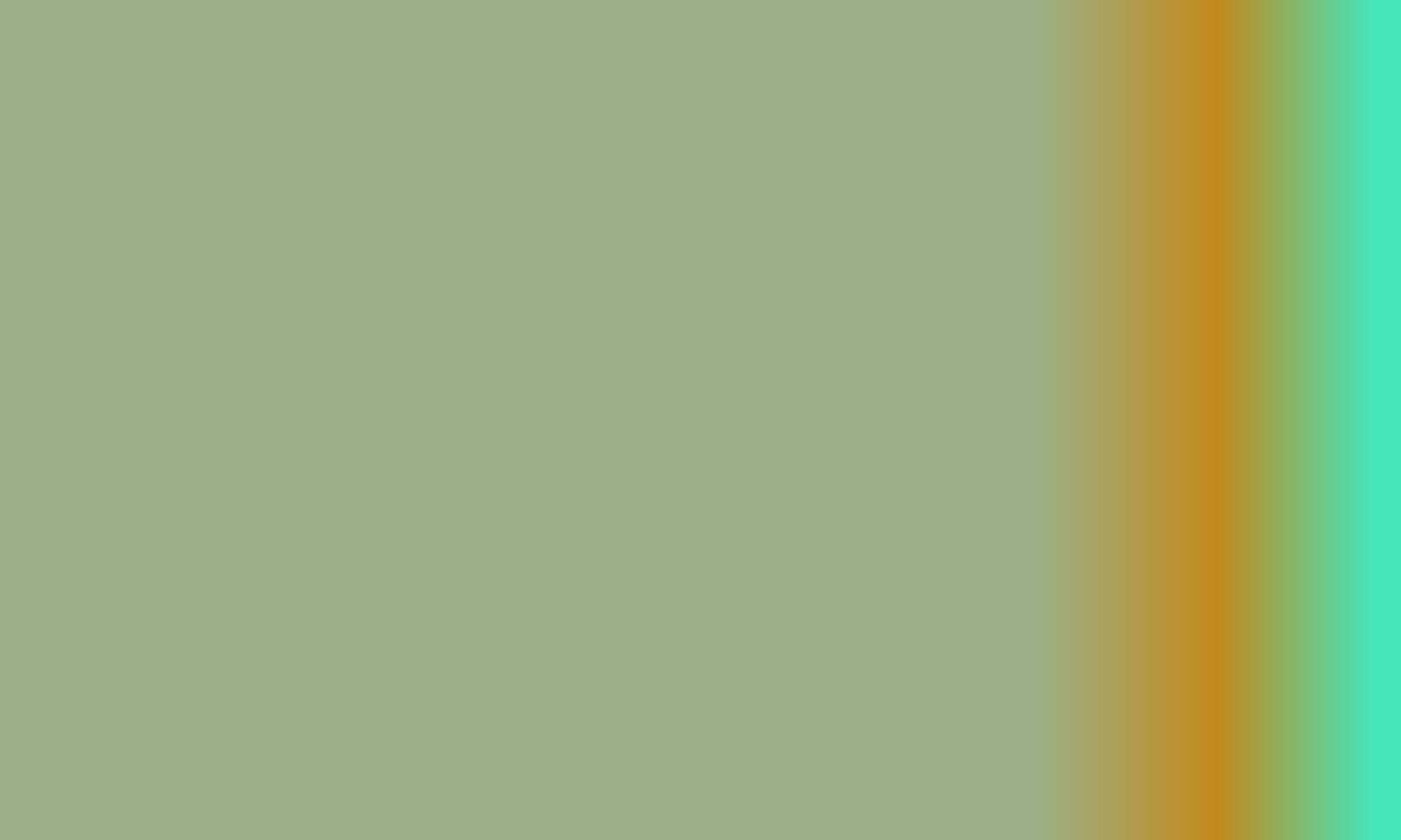 Design simple sage green,cyan and orange gradient color illustration background photo
