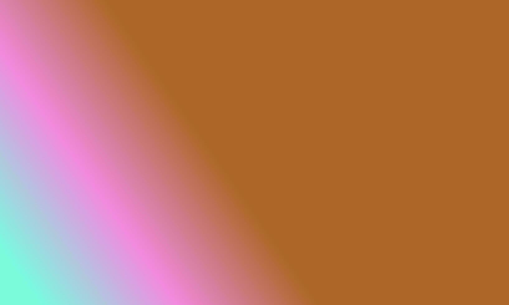 Design simple cyan,brown and pink gradient color illustration background photo