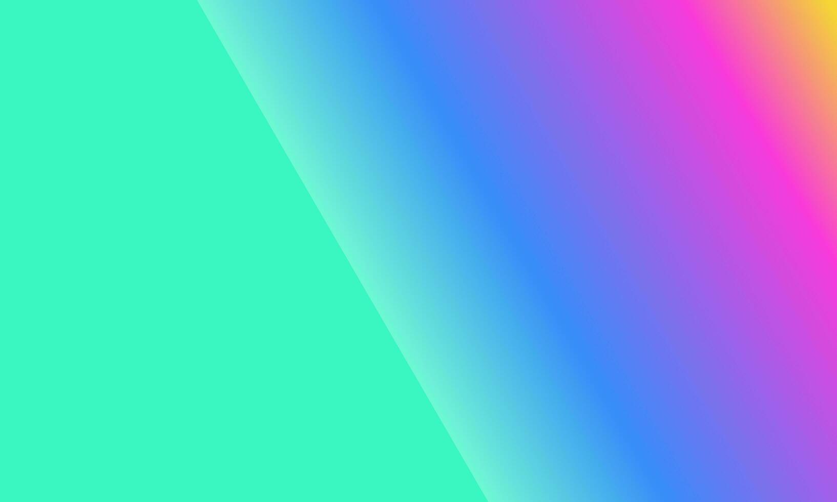 Design simple cyan,blue,yellow and pink gradient color illustration background photo