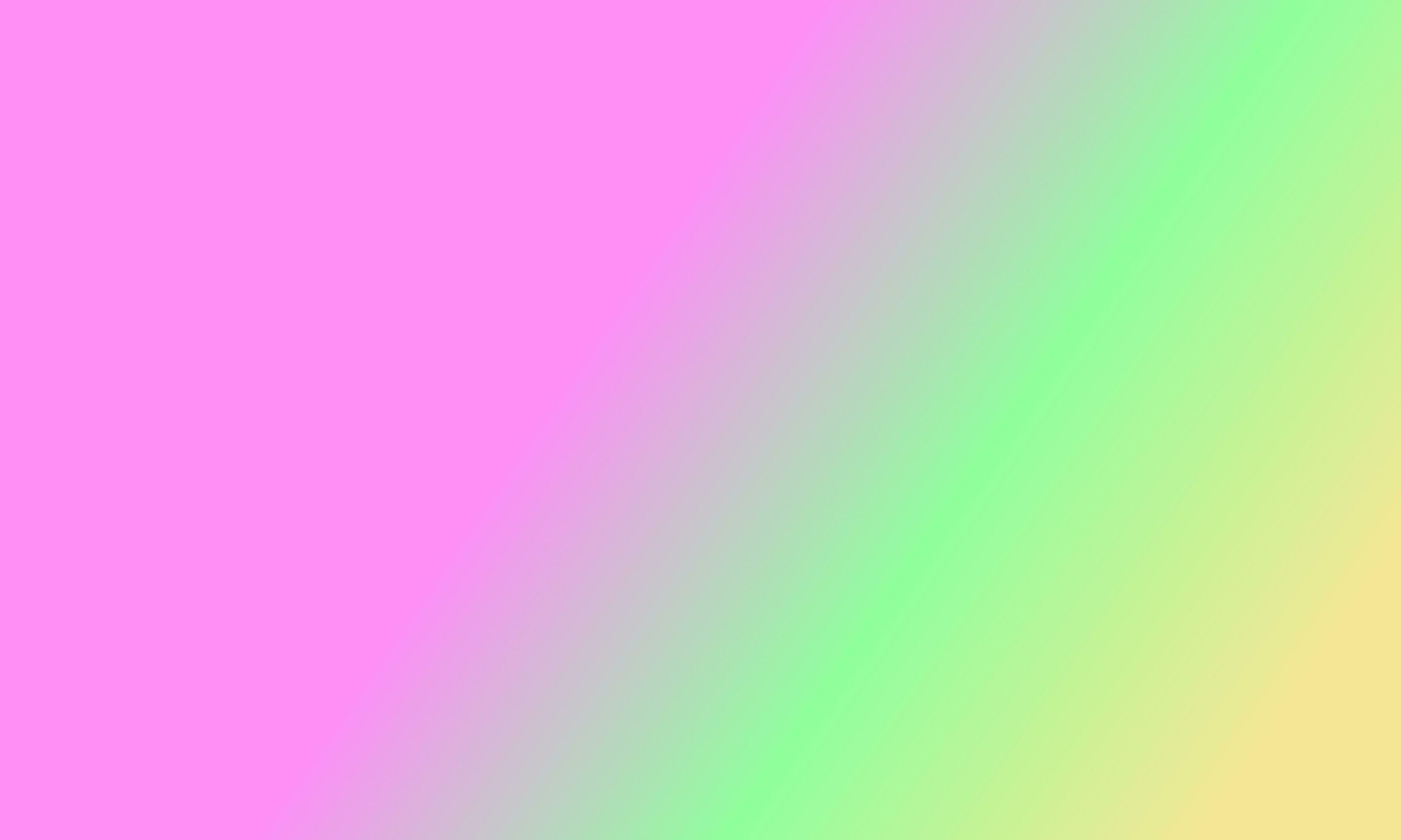 Design simple pink,yellow and green gradient color illustration