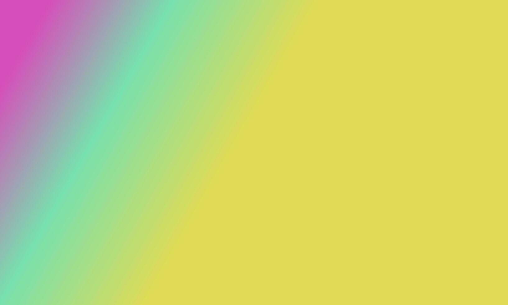Design simple cyan,yellow and pink gradient color illustration background photo