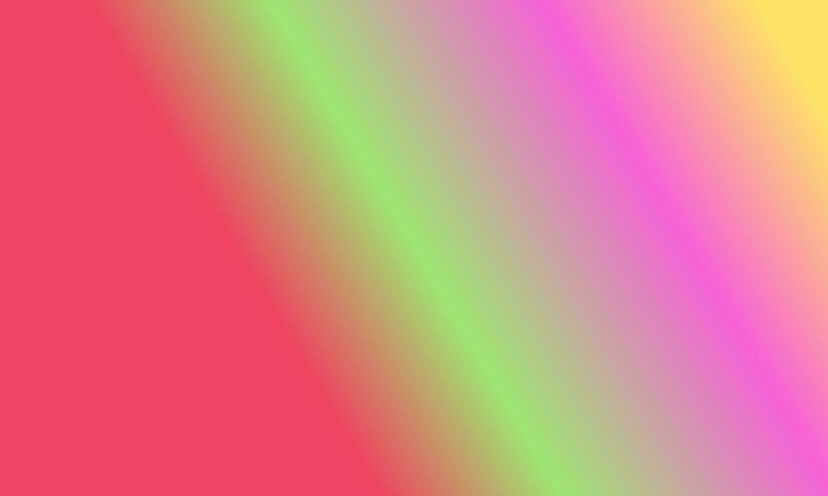 Design simple green,red,yellow and pink gradient color illustration background photo