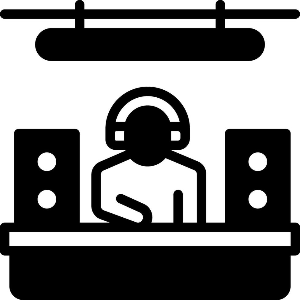 solid icon for producers vector