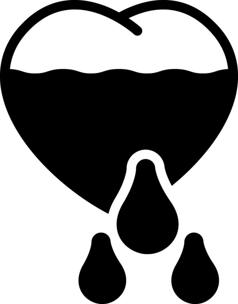 solid icon for donate vector