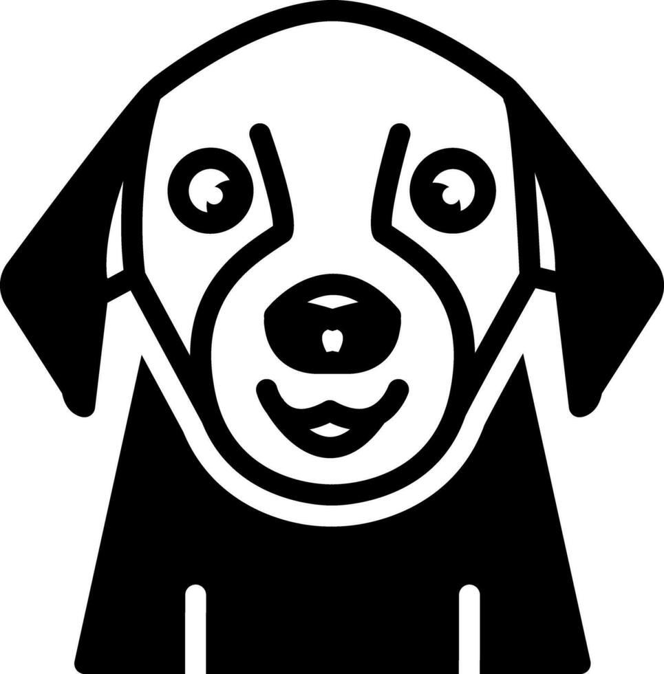 solid icon for animal vector