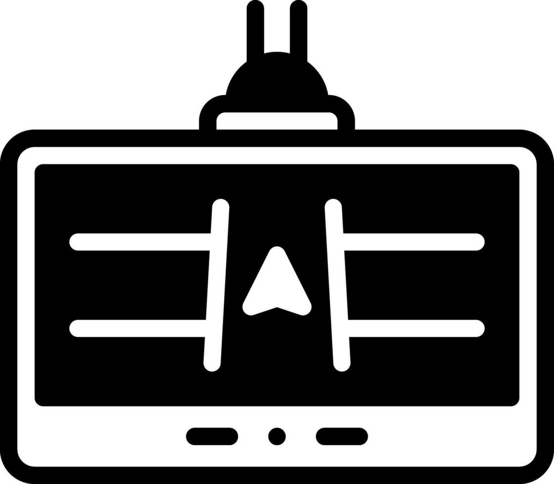 solid icon for nav vector