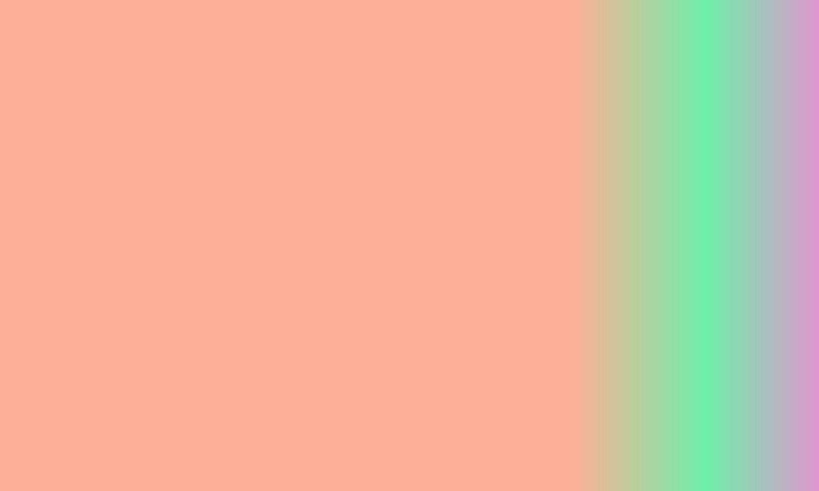 Design simple peach,green and pink gradient color illustration background photo