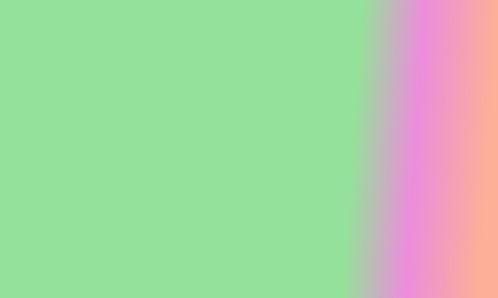 Design simple peach,green and pink gradient color illustration background photo