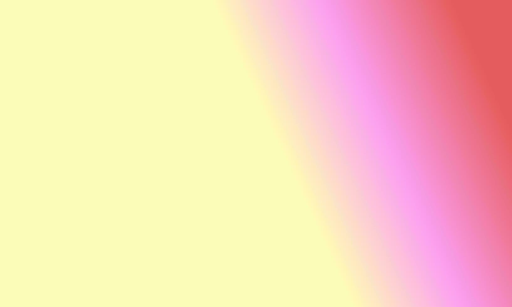 Design simple pastel yellow,red and pink gradient color illustration background photo