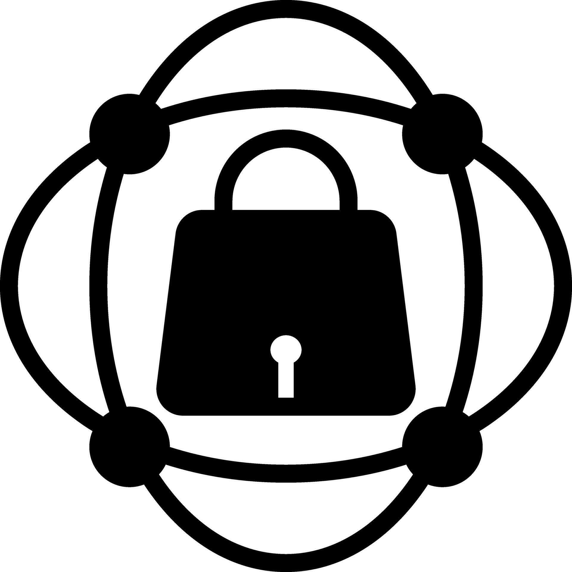 solid icon for security 24882638 Vector Art at Vecteezy