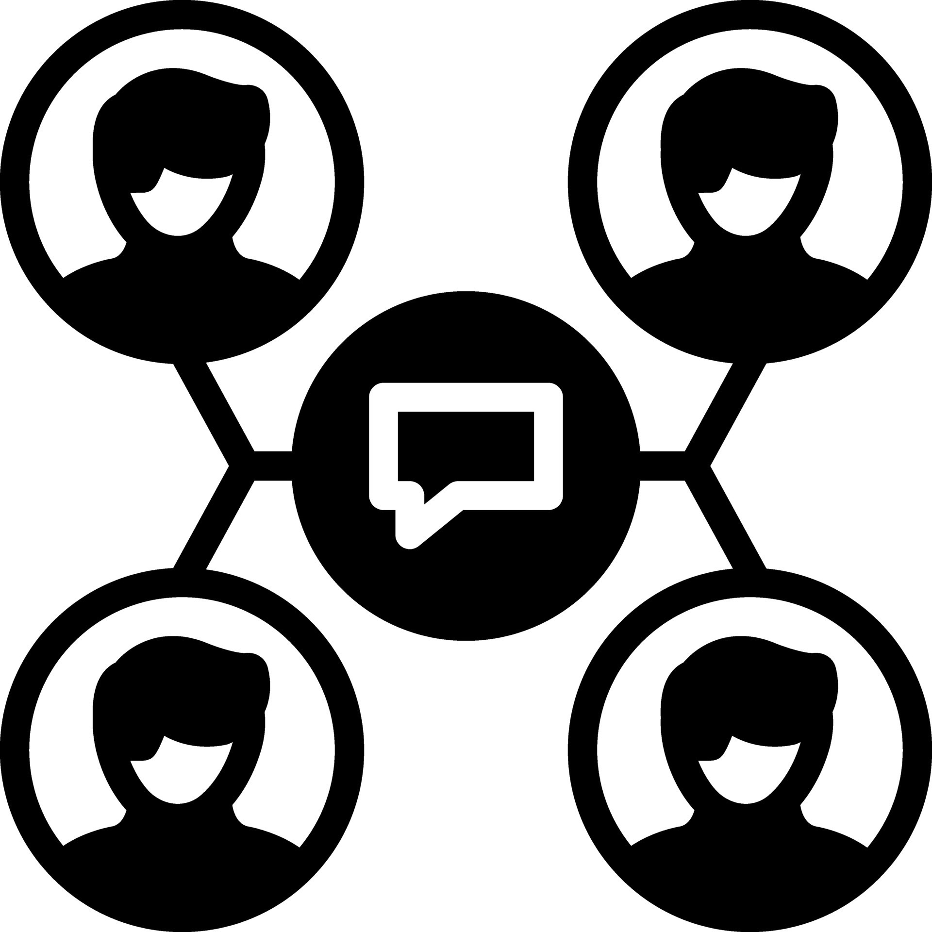 solid icon for interaction 24882823 Vector Art at Vecteezy