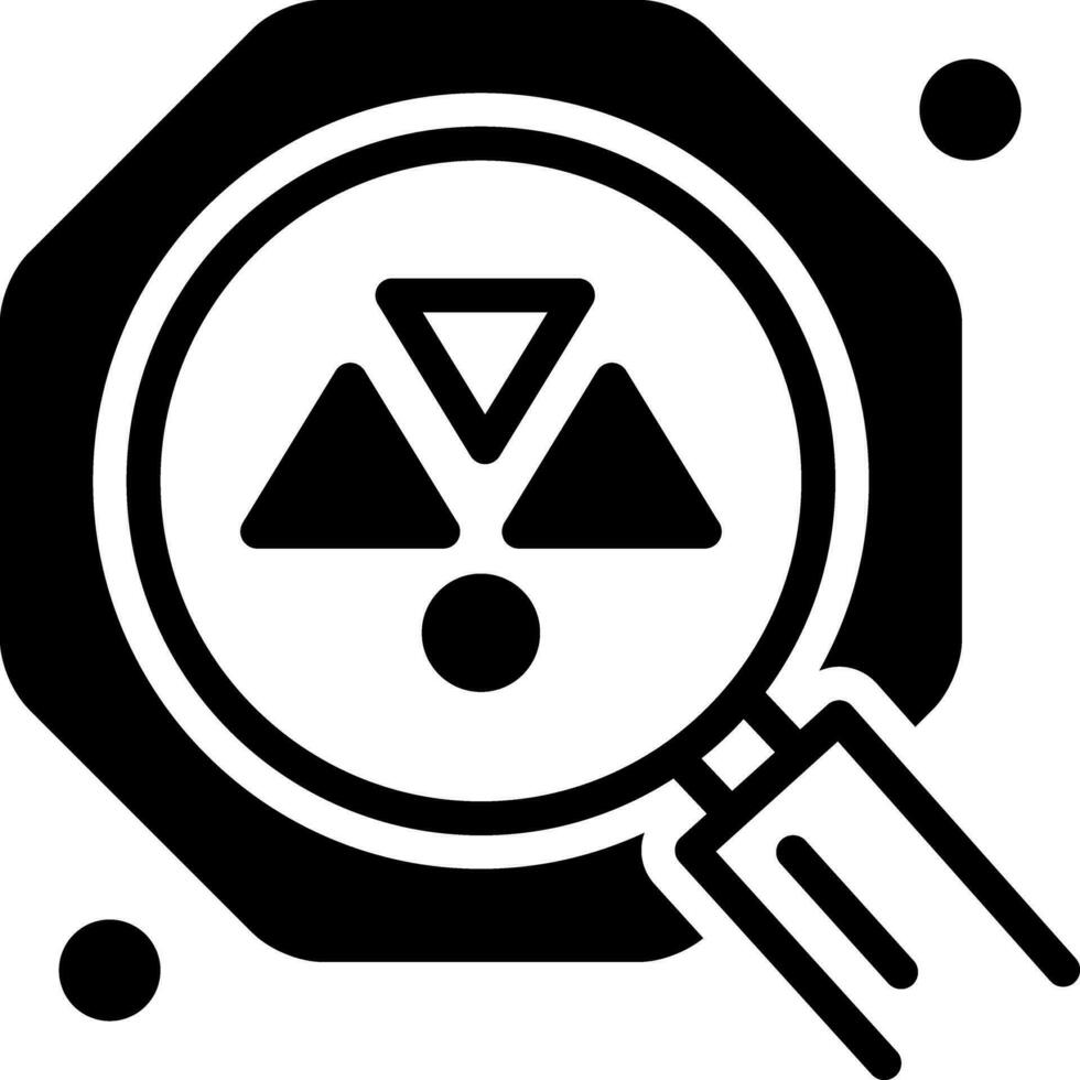 solid icon for characterization vector