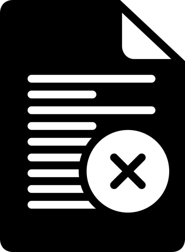 solid icon for cleartext vector