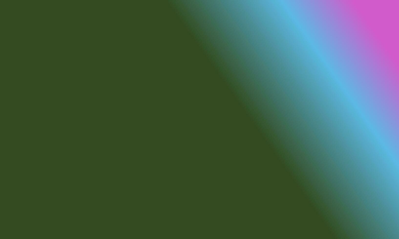 Design simple army green,cyan and pink gradient color illustration background photo