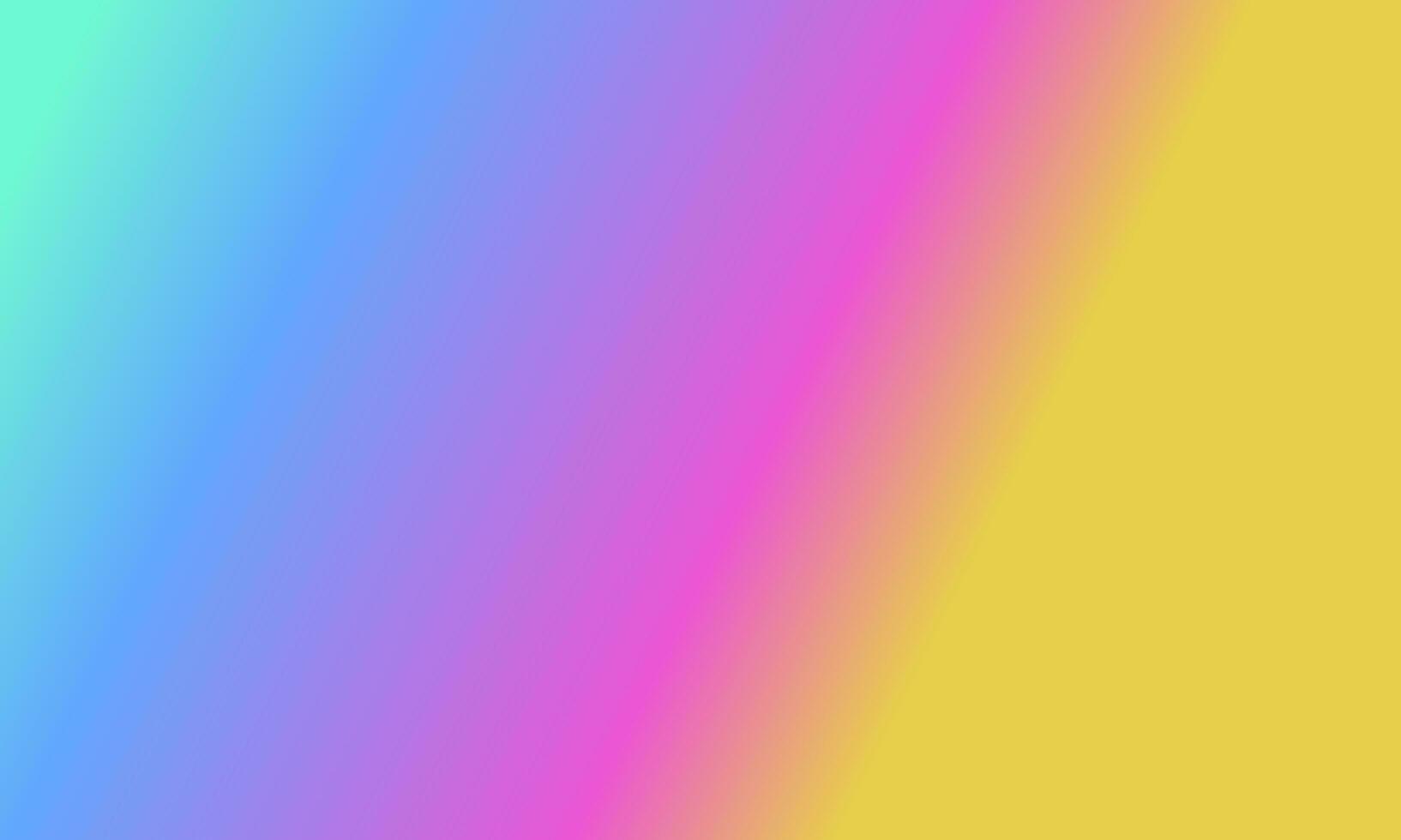 Design simple cyan,blue,yellow and pink gradient color illustration background photo