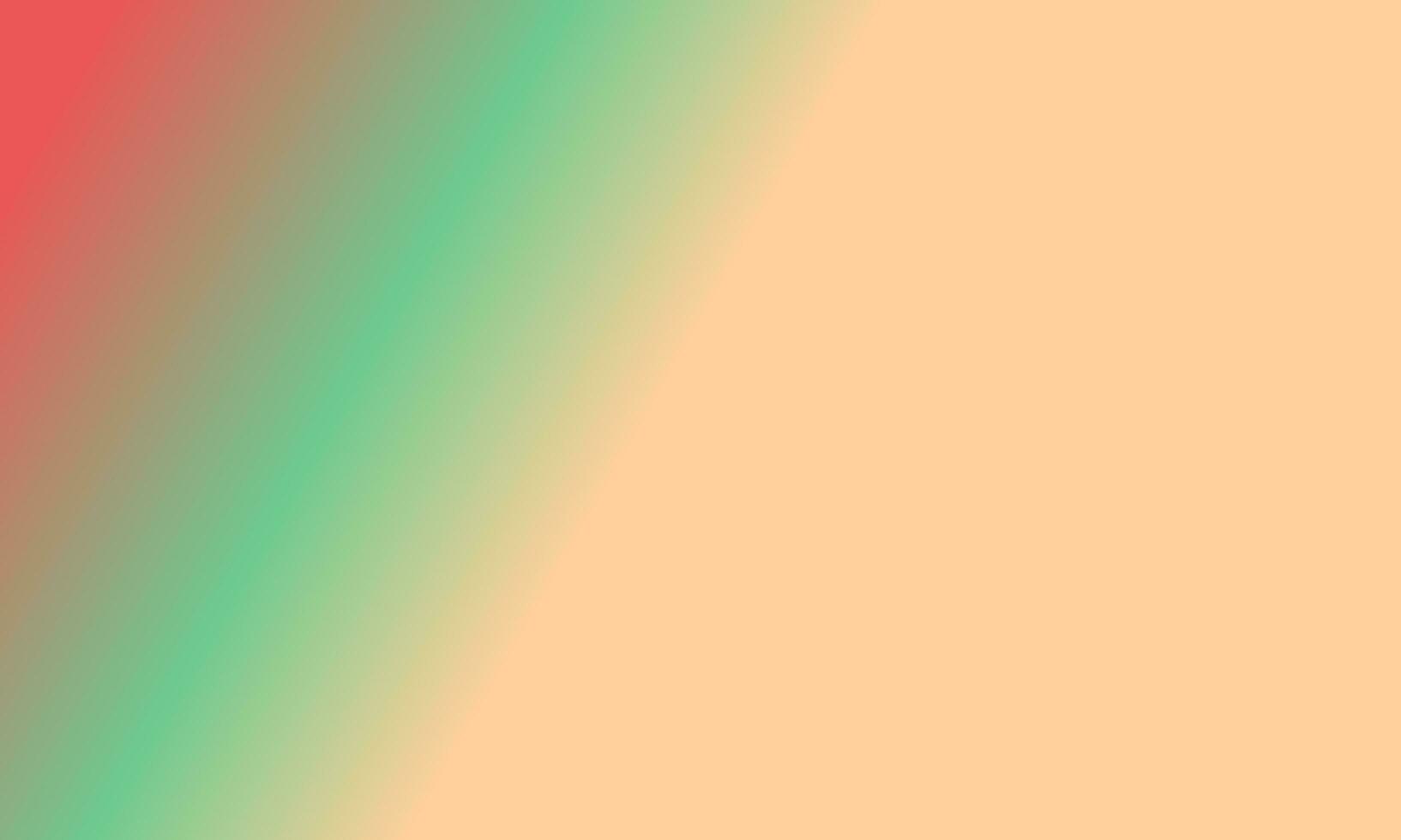 Design simple peach,green and red gradient color illustration background photo