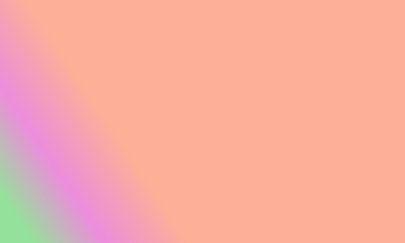 Design simple peach,green and pink gradient color illustration background photo