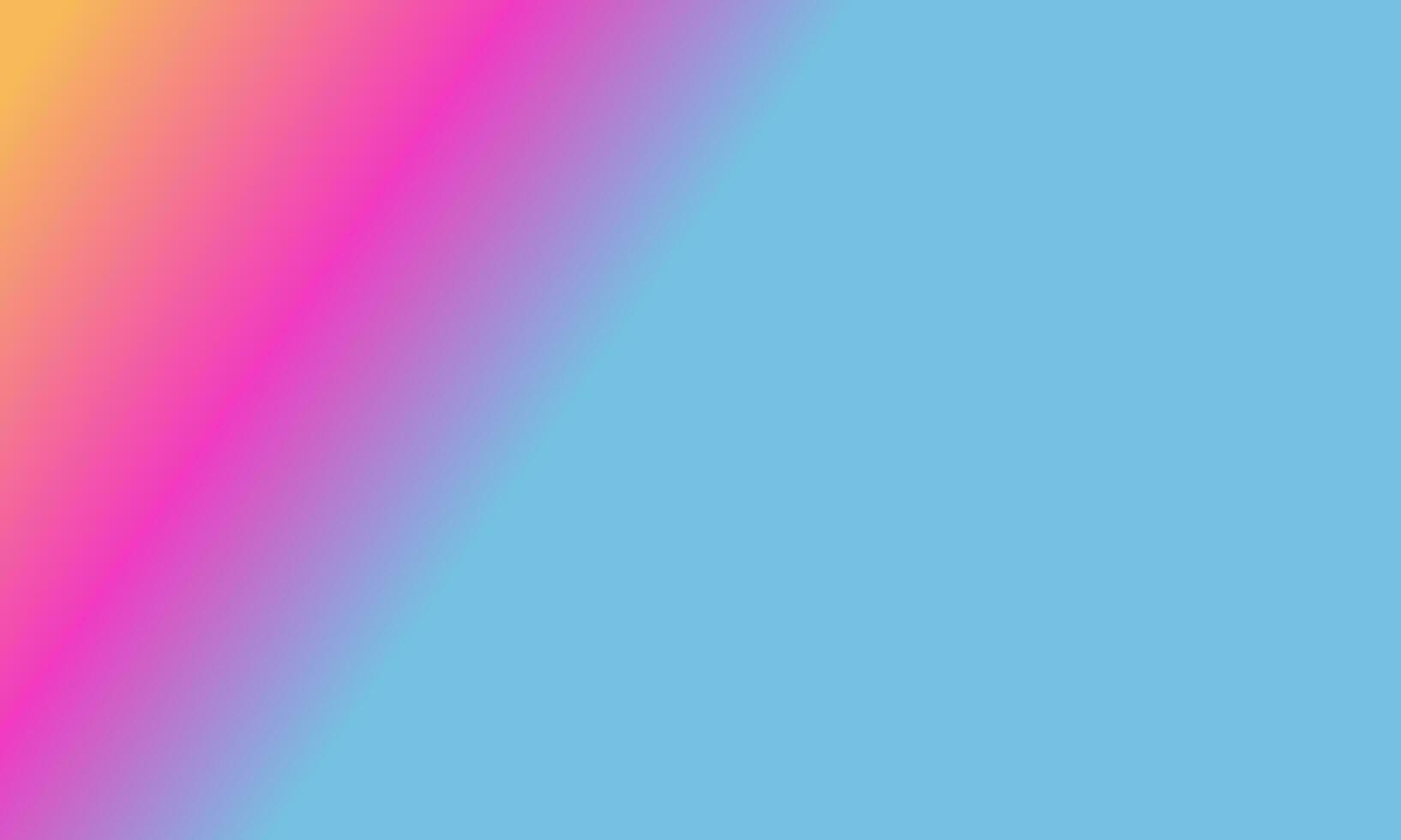 Design simple orange,blue and pink gradient color illustration background photo