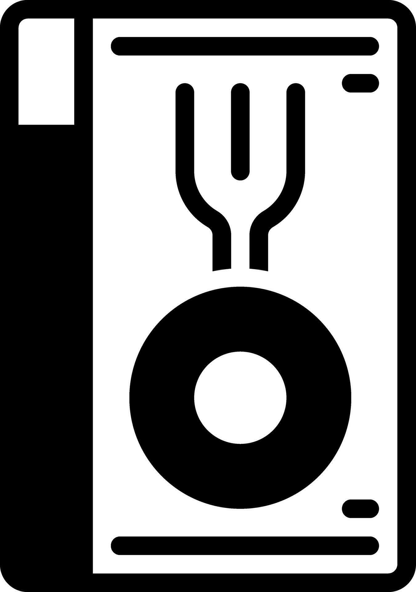 solid icon for menus 24884646 Vector Art at Vecteezy