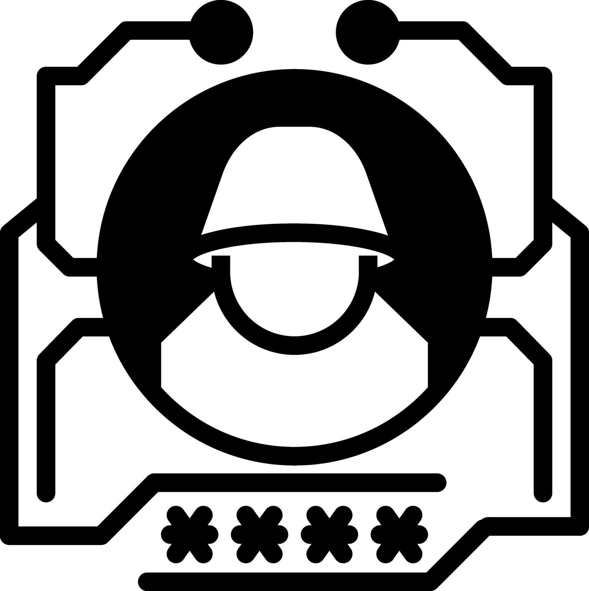 solid icon for hack 24884759 Vector Art at Vecteezy