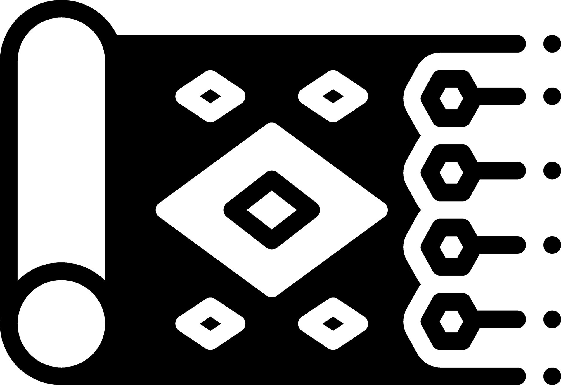 solid icon for rugs 24884797 Vector Art at Vecteezy