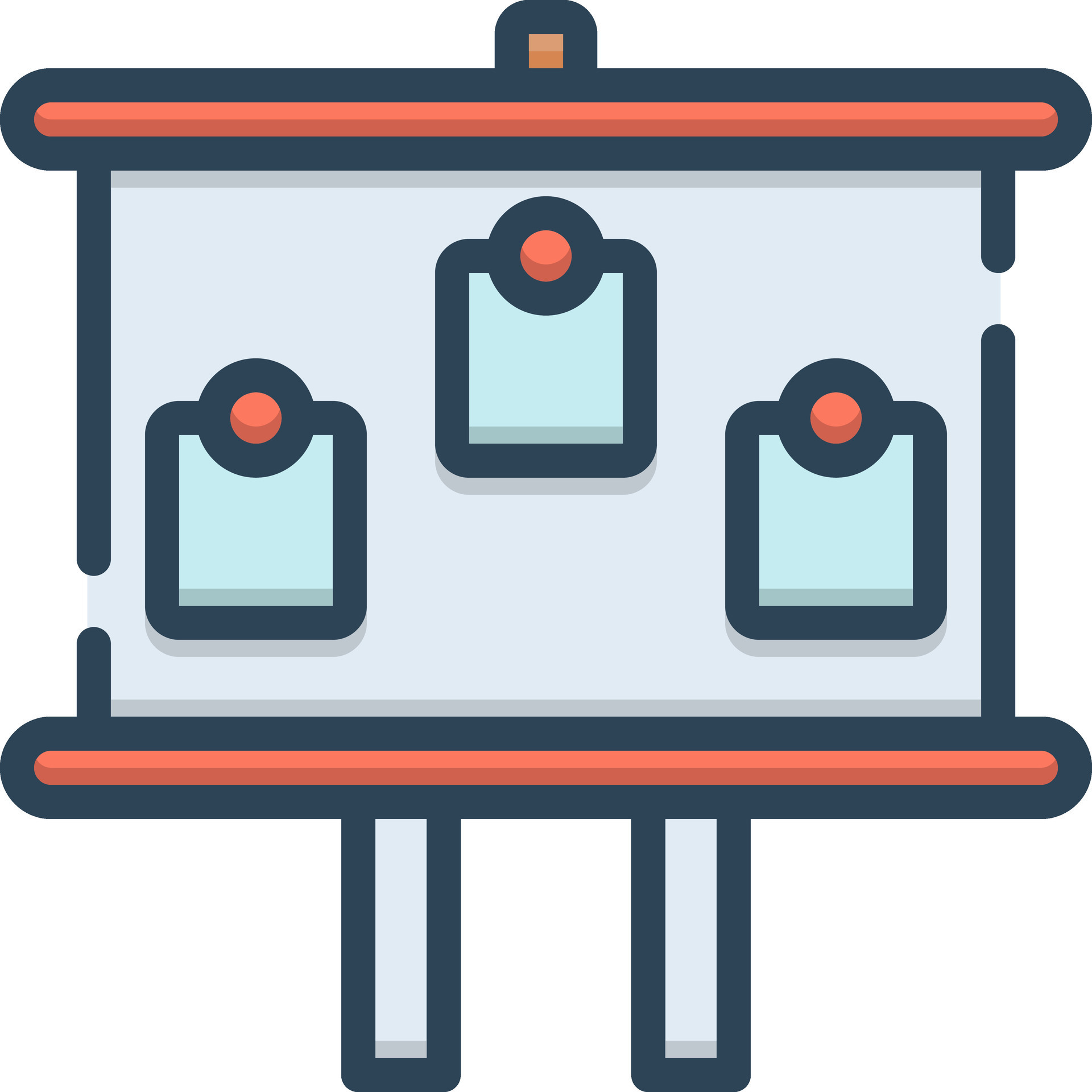 color icon for board 24884802 Vector Art at Vecteezy