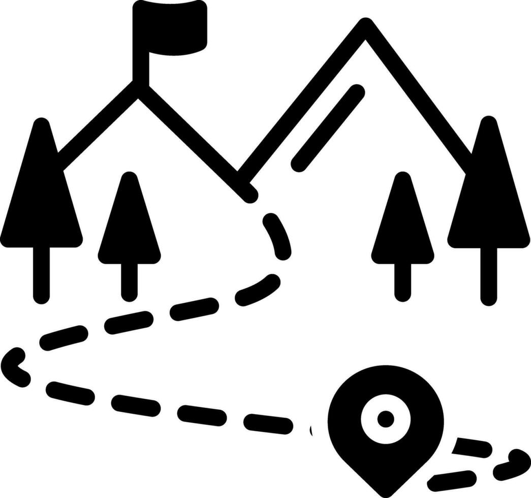 solid icon for end vector